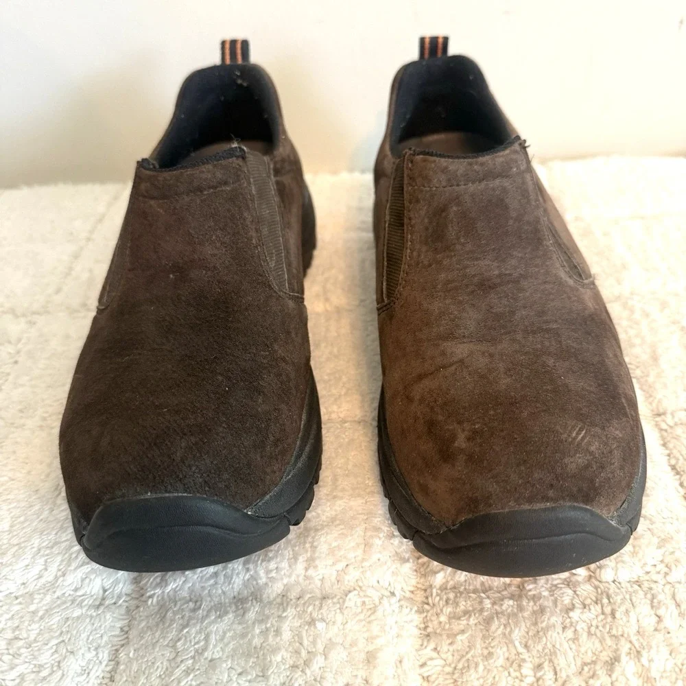 GH Bass Jericho Mens Slip-On Brown Loafers 9M Leather Comfort Casual Normcore